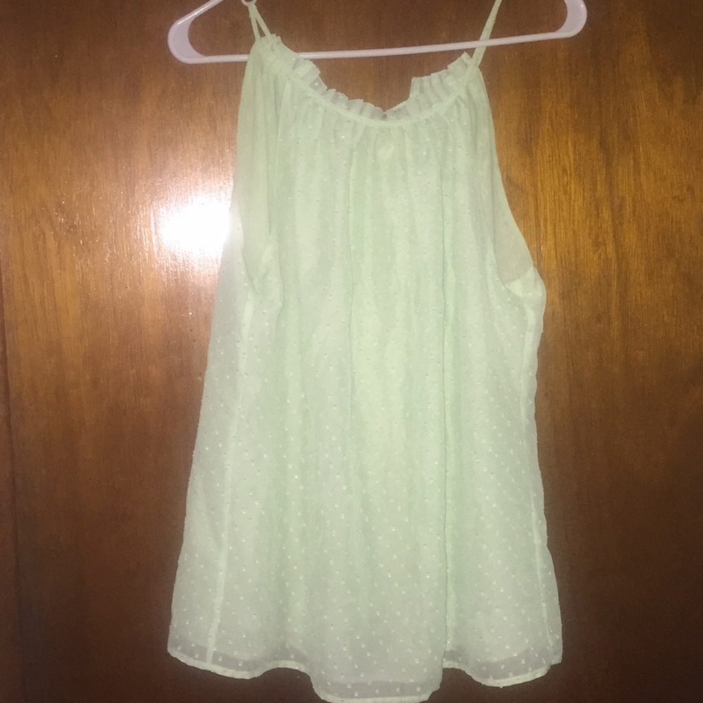 Medium Green Halter Top